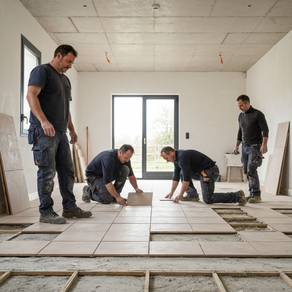 L'equipe Bel Edifice au travail